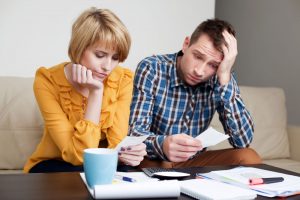 Unhappy Couple with Financial Issues